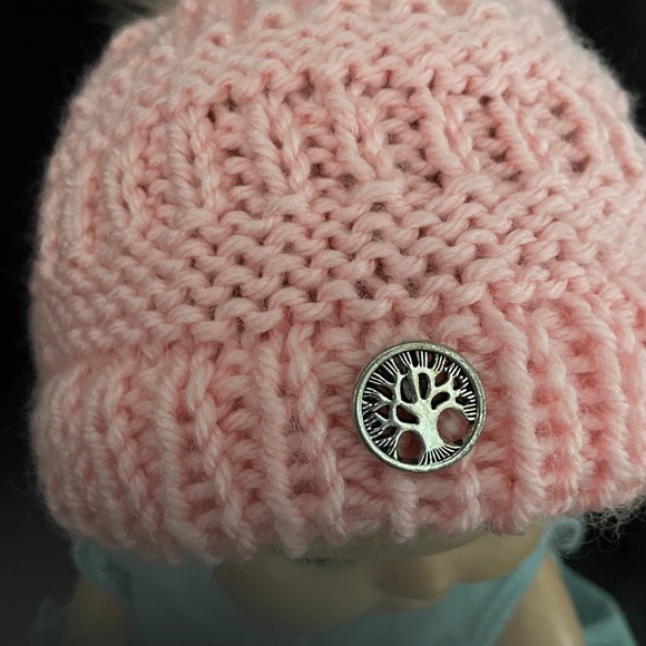 Knitted C.C. Beanie - Picture 2 of 3